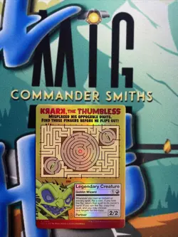 Krark the Thumbless ✨ Borderless FLIP FOIL ✨ Secret Lair MTG NM Just Add Milk - Image 2