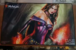 MTG Liliana Of The Veil Pax Unplugged Playmat! - Image 2
