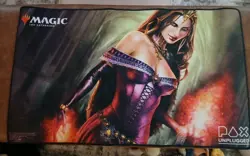 MTG Liliana Of The Veil Pax Unplugged Playmat! - Image 3