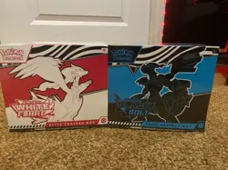Pokemon White Flare & Black Bolt Elite Trainer Box Reshiram Zekrom - Image 1