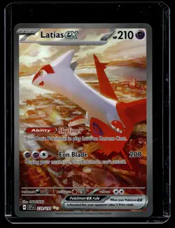 Pokemon tcg SV08: Surging Sparks Latias ex #239/191 - Image 1