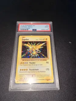 2016 XY Pokemon Evolutions Zapdos Holo Rare 42/108 PSA 9 - Image 1