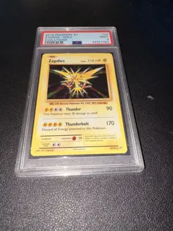 2016 XY Pokemon Evolutions Zapdos Holo Rare 42/108 PSA 9 - Image 3