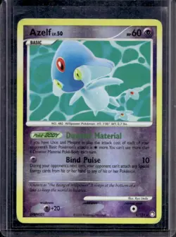 2007 Pokemon Diamond & Pearl Mysterious Treasures Azelf Reverse Holo #4/123 - Image 1