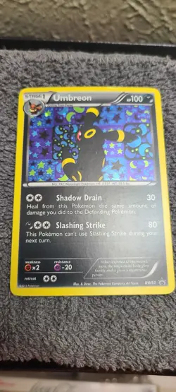 Pokemon TCG Umbreon BW93 Black & White Holo - Image 1