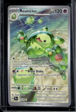 2024 Pokemon Temporal Forces Reuniclus #171/162 - Image 1