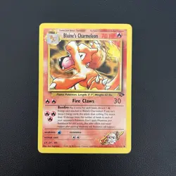 Pokemon TCG Blaine’s Charmeleon Gym Challenge #31/132 Uncommon Unlimited - LP - Image 1