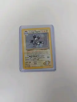 Lt. Surge's Magneton Holo 8/132 Pokemon Gym Heroes - Image 4