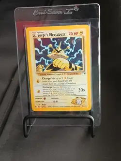 Lt. Surge's Electabuzz - Pokemon Gym Heroes 6/132 - Holo - Ungraded (Very Good) - Image 1
