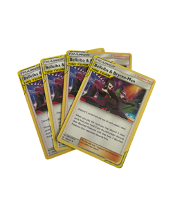 Pokemon TCG Bellelba & Brycen-Man 186/236 Cosmic Eclipes x4 - Image 1