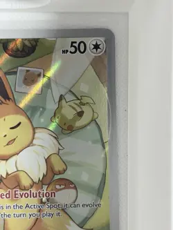 Pokemon Eevee Promo Holo SVP-173 2025 Makura Tami Black Star Promo - Image 4
