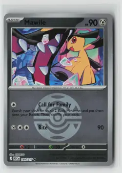 Pokemon Mawile Dusk Ball #144/217 ME: Ascended Heroes Near Mint or Better - Image 1