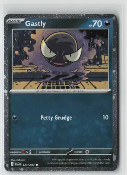 Pokemon Gastly Cosmos Holo #123/217 ME: Ascended Heroes Near Mint or Better - Image 1