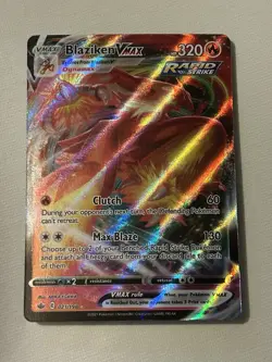 Pokemon TCG Blaziken VMAX 021/198 Chilling Reign Sword & Shield - Image 1