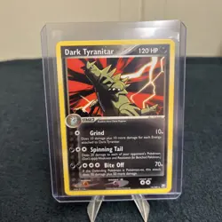 2004 Pokemon EX Team Rocket Returns Dark Tyranitar #19/109 - Image 1