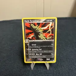 2004 Pokemon EX Team Rocket Returns Dark Tyranitar #19/109 - Image 2