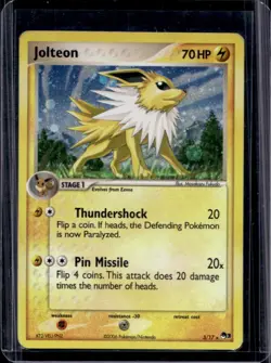 2006 Pokemon POP Series 3 Jolteon Holo #3/17 - Image 1