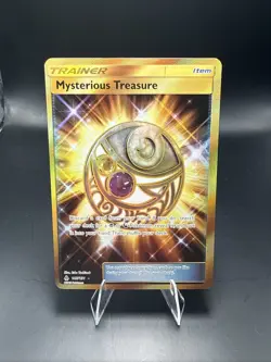 Pokemon Mysterious Treasure 145/131 Forbidden Light Gold Secret Rare - Image 1