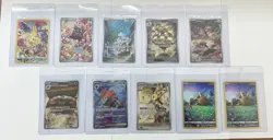 Pokemon Lot Illustration Rare’s Journey Together- Crown Zenith, Mega Ev and more - Image 1