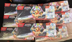 8x Sealed Pokemon Prismatic Evolutions Sam’s Club Exclusive – Case Lot - Image 1