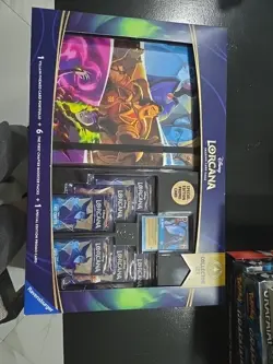 SEALED Disney Lorcana First Chapter Collector Set 6 Packs Portfolio Promo COSTCO 4050368981752 - Image 1