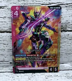GFreD LR GD03-035 Steel Requiem Gundam TCG English Card Game - Image 1