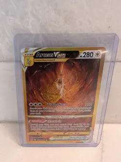 Pokemon Arceus VSTAR Secret Rare Full Art Holo Crown Zenith GG70/GG70 Card - Image 1
