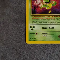 Pokemon TCG Erikas's Victreebel 26/132 Gym Heros Unlimited Rare Vintage Card - Image 5
