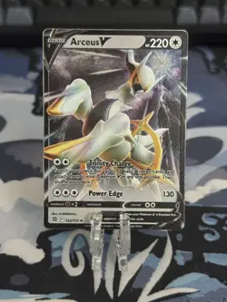 Arceus V - (METAL CARD) 122/172 Miscellaneous Cards & Products Holo Ultra Rare - Image 1