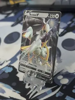 Arceus V - (METAL CARD) 122/172 Miscellaneous Cards & Products Holo Ultra Rare - Image 3