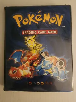 Pokemon 38 Card Lot W/Binder ~ All 1st Edition ~ No Dups ~ 1 Holo + 37 Non-Holo - Image 1