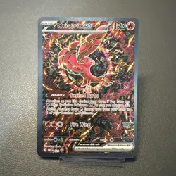 Pokemon Oricorio Ex MEP #024 Promo Card Mega Charizard X UPC Phantasmal Flames - Image 1