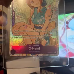One Piece Promotion Cards #OP05-062 O-Nami (Illustration Box Vol.1) Sealed - Image 3