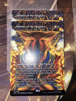 Splinter of the Shadows - Ashcoat of the Shadow Swarm (Borderless) TMNT X2 - Image 1
