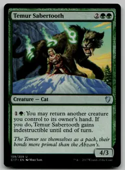 Temur Sabertooth U Commander 2017 159 NM - Image 1