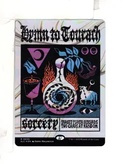 MTG SkeenAB Hymn to Tourach HALO FOIL from SLC. NM. - Image 1