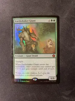 Mtg Earthshaker Giant Foil - Image 1
