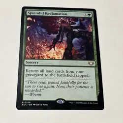 Splendid Reclamation Commander: Edge of Eternities Regular - Image 1
