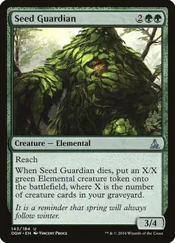 SEED GUARDIAN x4 mtg NM Oath of The Gatewatch 4 Unc - Image 1
