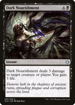 DARK NOURISHMENT x4 mtg NM-M Ixalan 4 Unc - Image 1