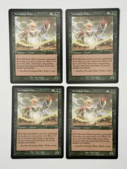 Yavimaya Elder x4, 1999 Urza's Destiny PLAYSET MTG *NM* Magic The Gathering - Image 1