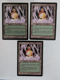 3 Crystal Vein Mirage MTG NM Free shipping with tracking - Image 1