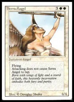 MTG Serra Angel - Revised Edition Uncommon | NM - Image 1