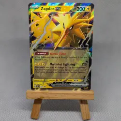Zapdos ex SVP 049 Black Star Promo Double Rare Pokemon TCG NM/MINT - Image 1
