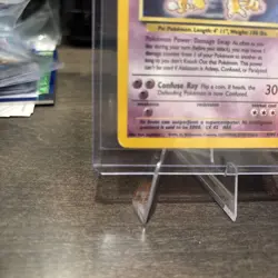 Pokemon TCG Alakazam Base Set 1995 - Image 3