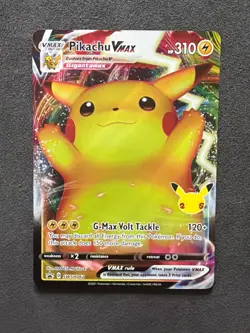 Pokemon TCG Pikachu VMAX SWSH062 Sword & Shield Black Star Promo NMT-MT - Image 1