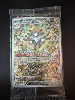 Pokemon Sealed Magneton SVP 159 Surging Sparks Full Art Holo Black Star Promo NM - Image 1