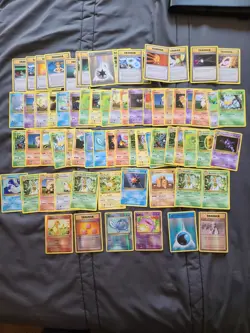 Huge Pokemon Card Lot Rares Old Art Reverse Holos - Image 1