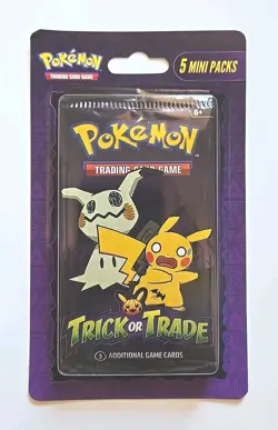 NEW Sealed 2024 Pokemon Halloween Trick or Trade BOOster Bundle 5 Mini Packs x5 - Image 2