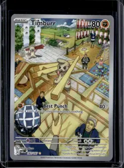 2024 Pokemon Twilight Masquerade Timburr #183/167 - Image 1